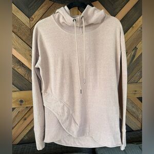 Sweaty Betty Escape Luxe Fleece Hoodie Light Pink Sz S